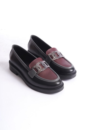 GNS Shoes Жіночі мокасини з натуральної шкіри на пряжці Garni