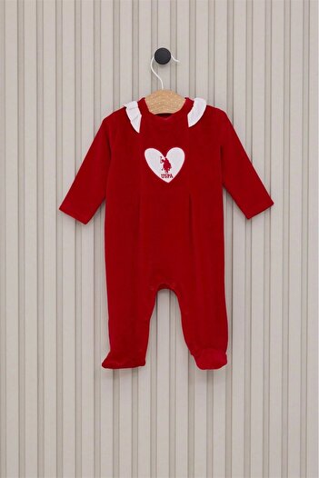 Polo U.S. Polo Booties Jumpsuit Usb2177 Red