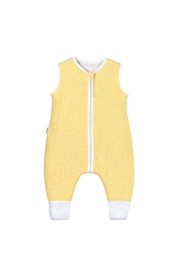 Alpar Tekstil 1.0 Tog Cotton Double Layer Fabric - Sleeping Bag for Boys and Girls/Yellow