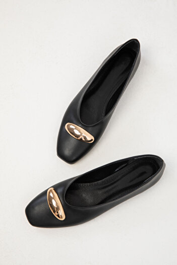 SOHO Women's Black Ballerinas 20088