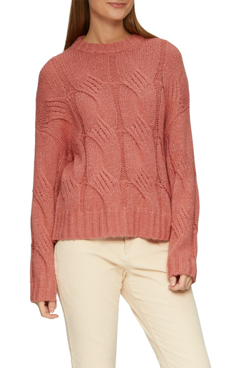 s.Oliver Comfortable Cut Knitted Pullover - Soft Material, Crew Neck