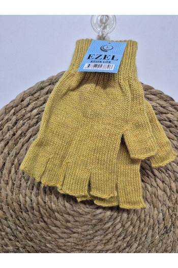 EZEL Unisex Fingerless Cutaway Half Finger Winter Knitted Knitwear Gloves