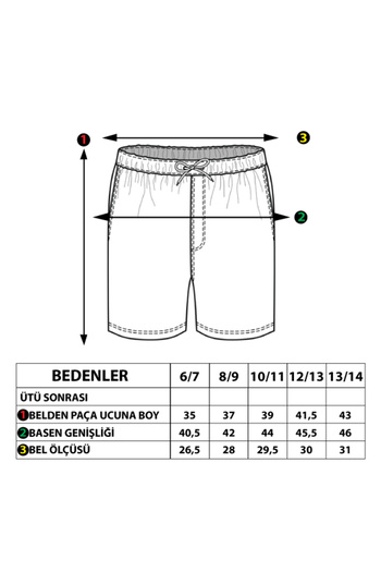 Toontoy Boy - Adjustable Waist Pocket and Printed Shorts