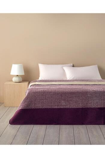 English Home Modern Chevron Blanket 200X220 cm Murd (29.03.2025)