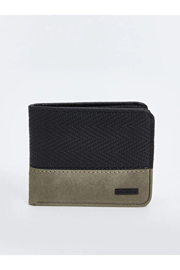LC Waikiki Lcw Accessories Black Leather Look Men's Wallet