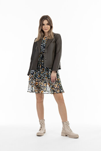 Dreimaster Lederblazer