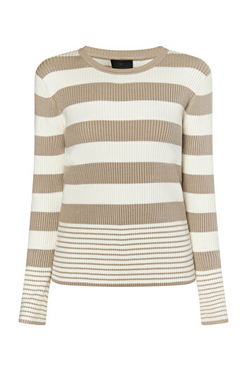 Dreimaster Classic knitted sweater baradello