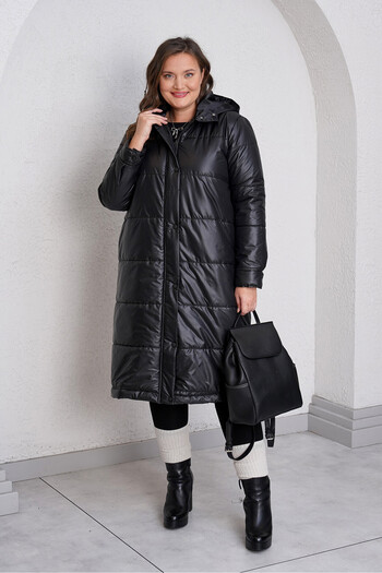 Büyük Moda long inflatable coat