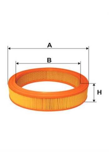Universal AIR FILTER POLO 1.4 92 C2873/1