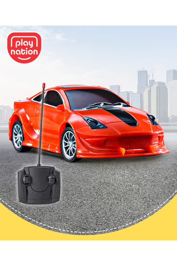 PlayNation Play Nation Ferrari Inspired RC Car - Red , Full-Function, Spring Suspension, Ages 4+