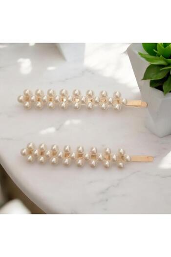 gigigiyim Pearl Patterned Wire Buckle for Women