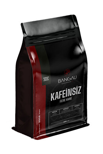 BANGAU Kafeinsiz Decaf Filtre Kahve (200GR) %100 Arabica