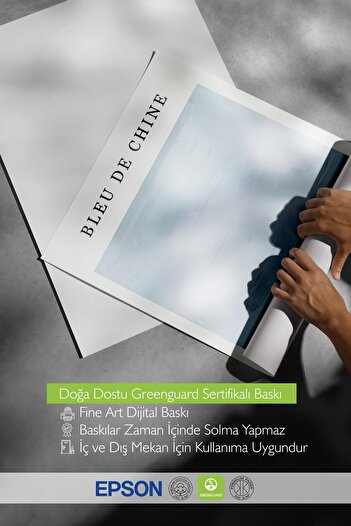 Postifull Frameless Poster, Hd Quality Wall Poster, Comfort Series, Bleu De Chine Poster, No: 108604