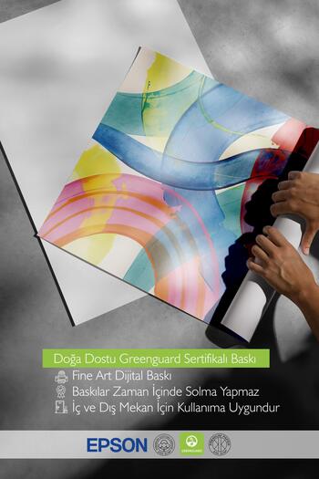 Postifull Frameless Poster, Comfort Series, Colorful Paint Strokes Poster, No: 108617
