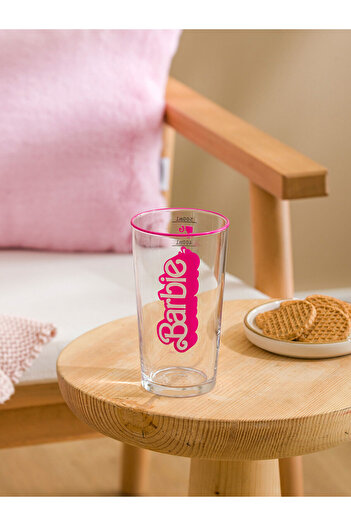LC Waikiki Lcwk Barbie Printed Glass Cup 570 ml