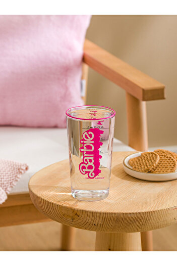 LC Waikiki Lcwk Barbie Printed Glass Cup 570 ml