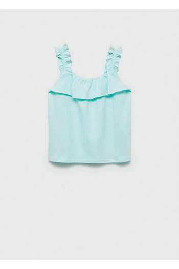 MANGO Kids Green T-Shirt for Kids