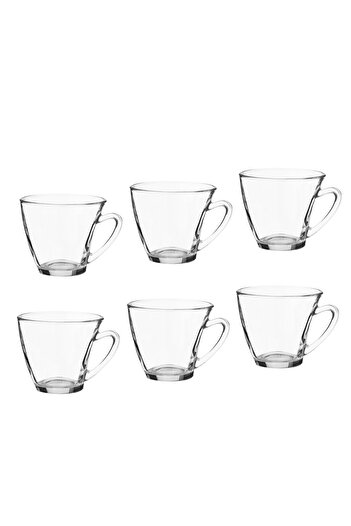 Blinkmax Clear glass tea cup set