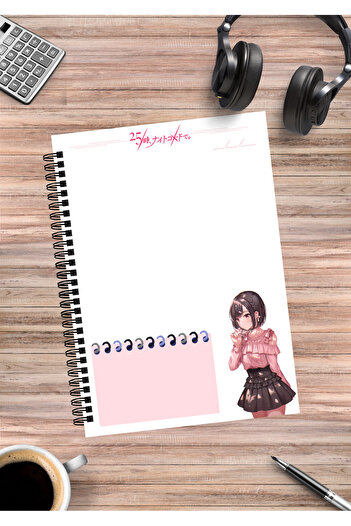 mertfigur Project Sekai - Ena Shinonome Anime Spiral A5 Notebook