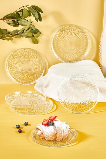 Lora Bianca Zelazo 16 cm Cake Plate Set - 6 Pieces