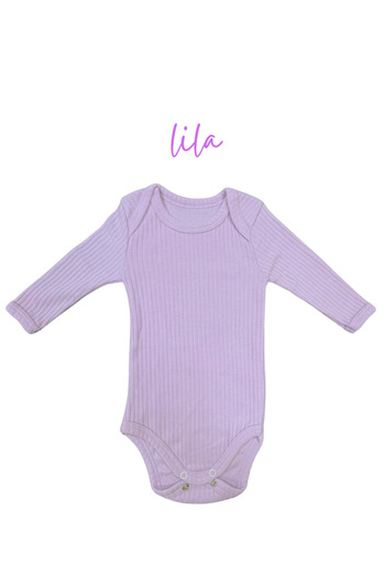 Akface Cotton Combed Cotton Snap Fastener Newborn and Baby Ribbedlong Sleeve Undershirt Bady Bodysuit Set of 3