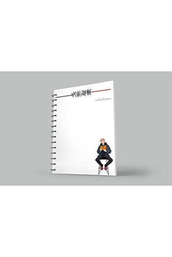 nihonwosekai Jujutsu Kaisen A5 Boy Anime Spiral Notebook 50 Sheets