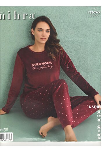 Mihra Mıhra Velvet Pajama Set 13309