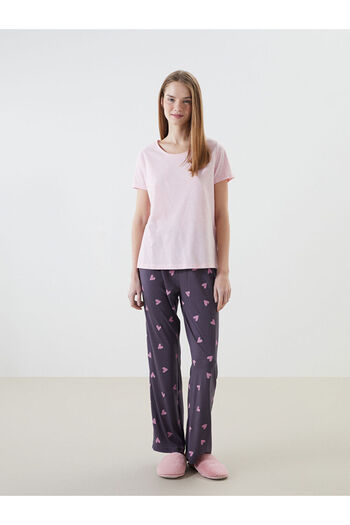 LC Waikiki LCW DREAM Beli Lastikli Baskılı Kadın Pijama Altı