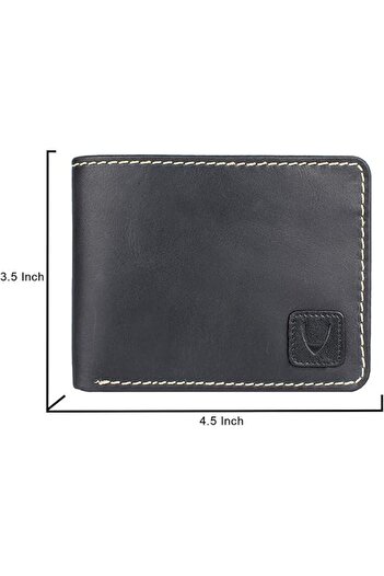 Hidesign CW 001 Leather Wallet - Black