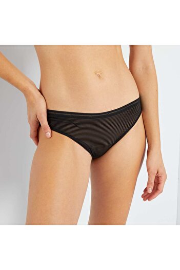 KIABI Microfibre briefs Black