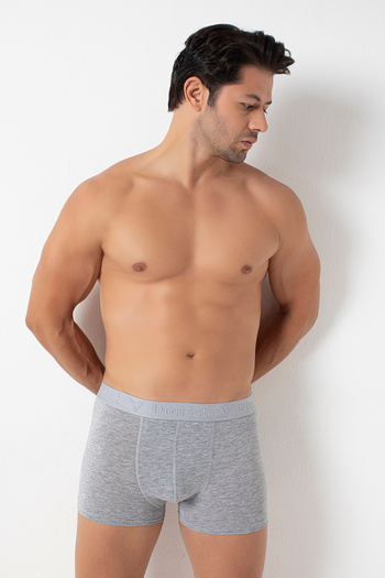 donset Men's Gray Boxers - Pack of 6, in Special Box