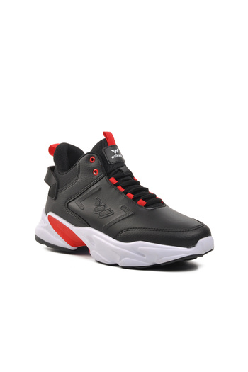 WALKWAY Men's Black Basketball Shoes