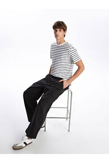 LC Waikiki Comfortable Fit Gabardine Men's Cargo Trousers