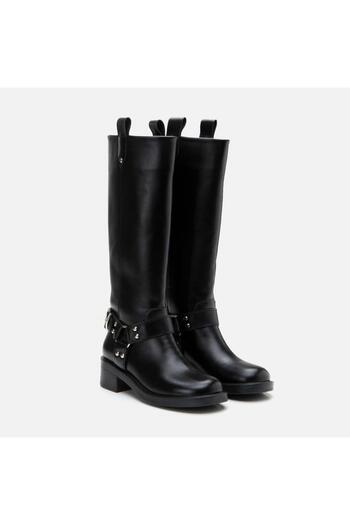 Yaya by Hotiç Black Women's Buckle Boots