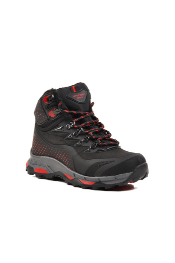 WALKWAY Black-Red Children's Outdoor Boots