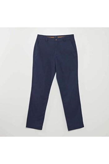 KIABI Slim-fit chinos BLACK