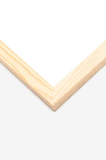Postifull Wooden Framed Painting, Poster and Frame Set, Painted Shapes No1 Comfort Series No:108689