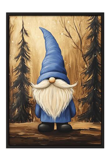 Postifull Black Framed Painting, Poster and Frame Set, New Year Comfort Series No:108764