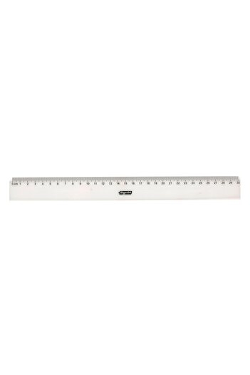 Bigpoint |   Plastic Ruler, 30 Cm, Not Easy to Break, Ideal for School and Office Use