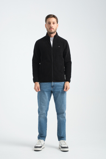 Shooter Ανδρικό φούτερ Fleece - Χειμερινό, Standard Fit, Ραφή Karyoka εξωτερικού χώρου