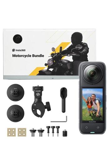 Insta360 X4 Kamera Motosiklet Kit Resmi Türkiye Garantili