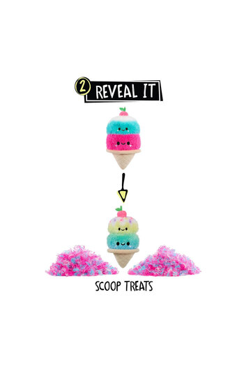 GIOCHI PREZIOSI Fluffie Stuffiez Küçük Peluş Dondurma