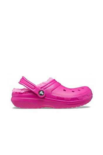 Crocs Classic Lined Clog Women's Slippers - Fuchsia