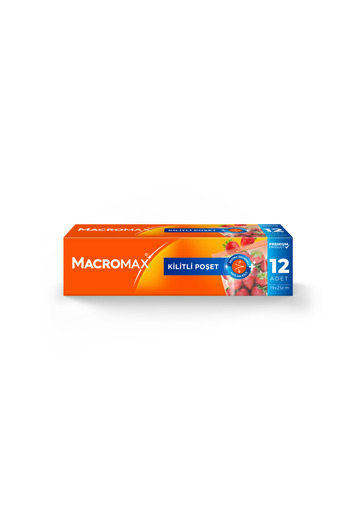 MACRO MAX KİLİTLİ POŞET