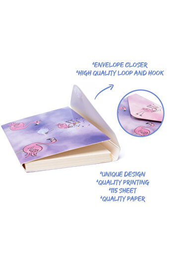 VUKİ Flamingo Letter Model Notebook