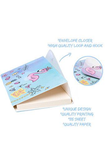 VUKİ Flamingo Letter Model Notebook