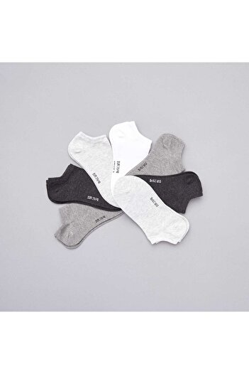 KIABI Pack of 7 pairs of trainer socks grey
