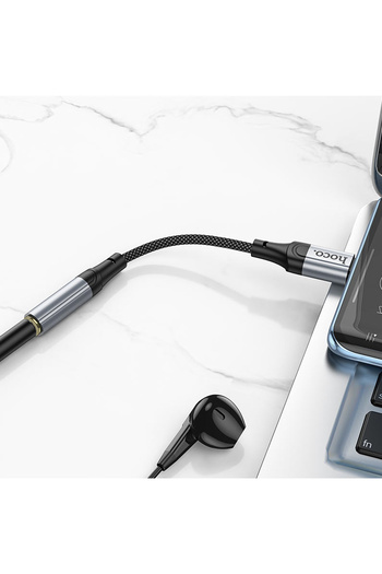 EXENAR سلسلة iPhone 15 - جهاز محول سماعة الرأس من النوع C