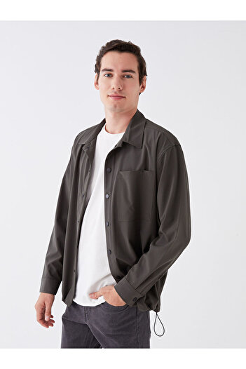LC Waikiki Comfortable Fit Long Sleeve Men's Shirt Jacket