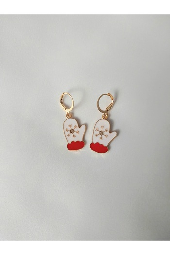 Alexis Carrel New Year Christmas Themed Necklace and Earring Set